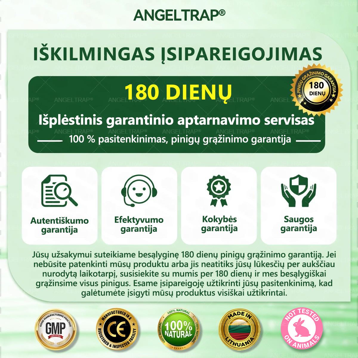 ⏰ Sveikiname! Atidarėte išskirtinį pasiūlymą ANGELTRAP®! Už jūsų užsakymą šiandien gausite papildomą 50 % nuolaidą! Spustelėkite žemiau esančią nuorodą ir pasinaudokite šiuo specialiu pasiūlymu — pasiūlymas netrukus baigs galioti! ⏰