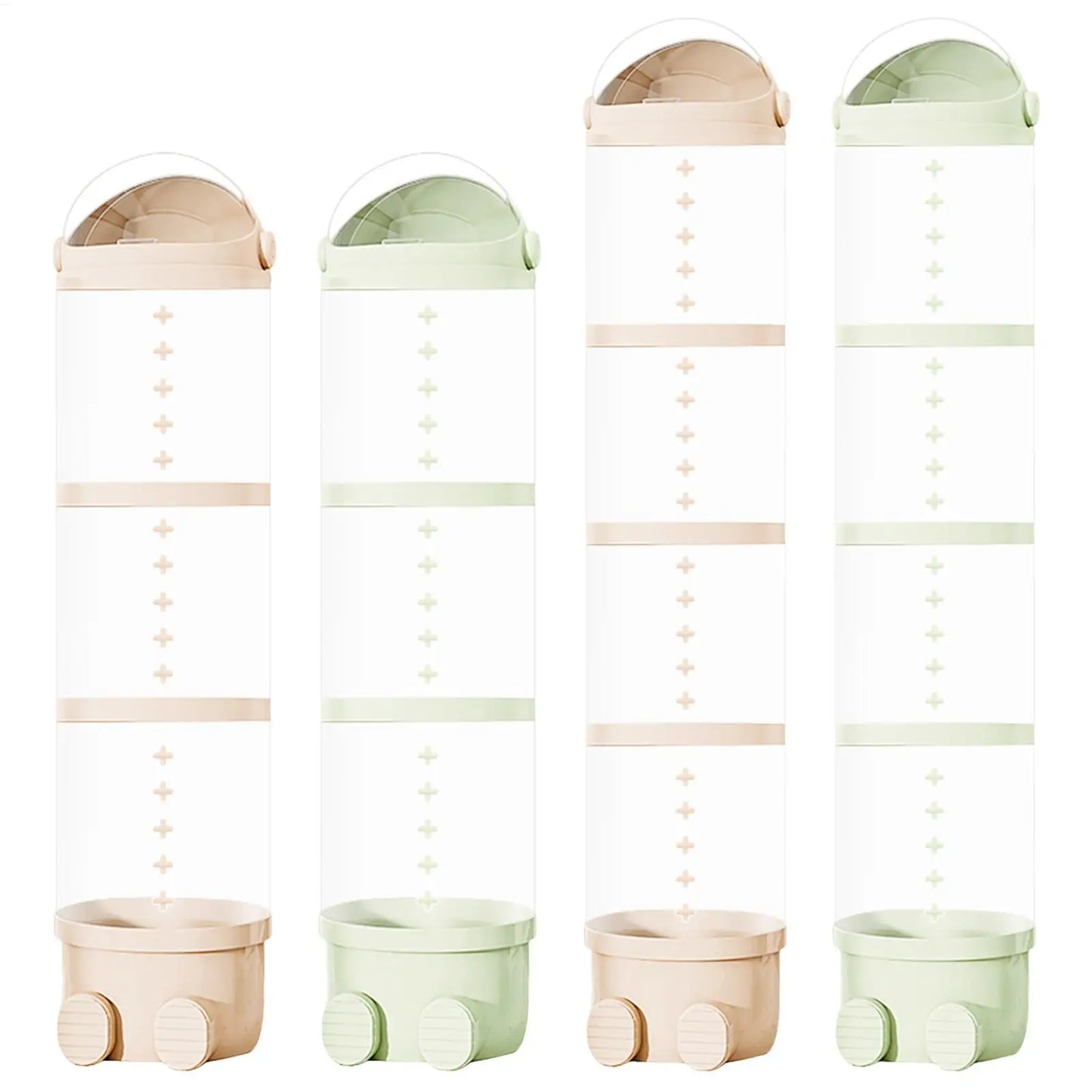 Plush Doll Storage Tube 3 layer / 4 layers Stuffed Animal Storage Toy Display Transparent Stuffed Dolls Storage Bucket Organizer