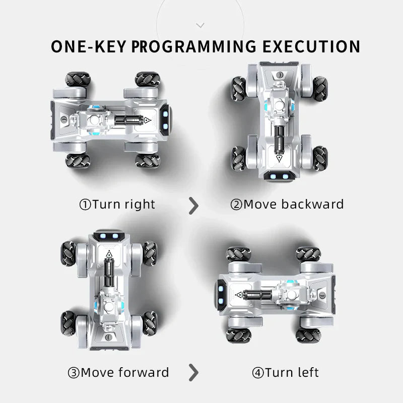 2025 New Intelligent Mechanical Dog With Gesture Induction Can Walk And Sing Dog Spray Control Electric Pet Dog Toys Kids Gifts